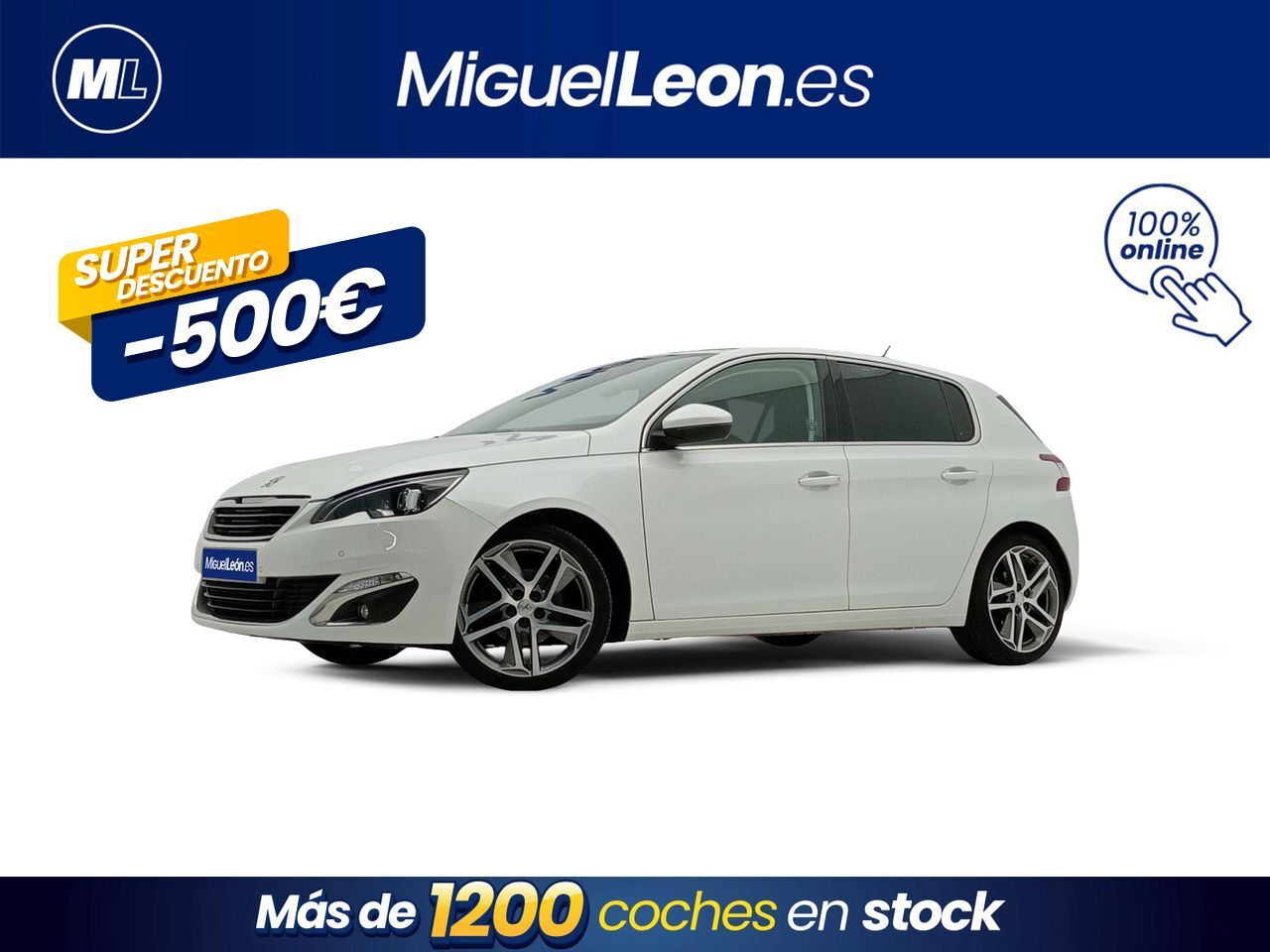PEUGEOT 308 (5p Allure 1.2 PureTech 96KW (130CV) S&S) en Palmas, Las