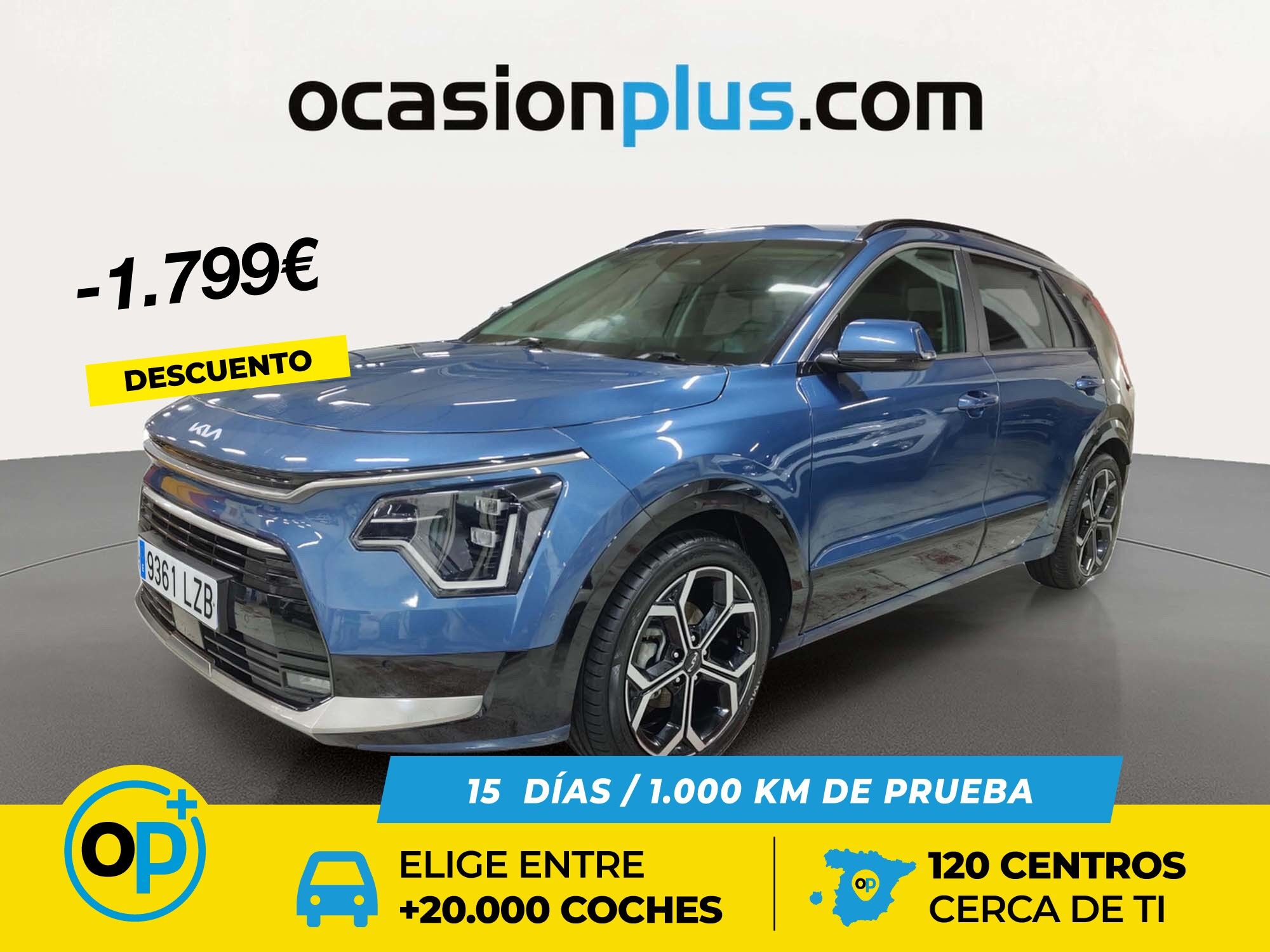 KIA Niro (1.6 GDi HEV Híbrido Emotion 104 kW (141 CV)) en Madrid