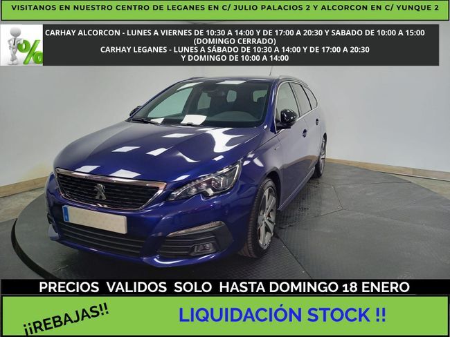 PEUGEOT 308 (SW 1.5 BLUE HDI 130 GT LINE (EU6.2) 5D) en Madrid