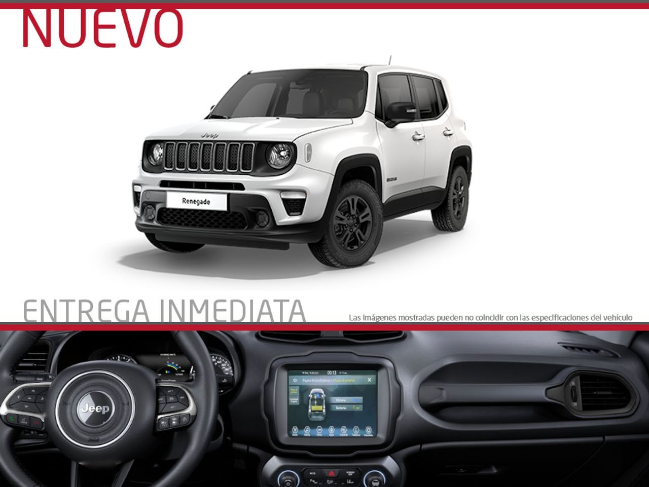 JEEP Renegade (eHyb. North Star 1.5 MHEV 130hp Dct Fwd) en Barcelona