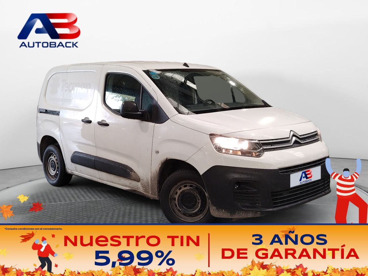 CITROEN Berlingo (VAN BLUEHDI S&S TALLA M CONTROL 100) en Madrid