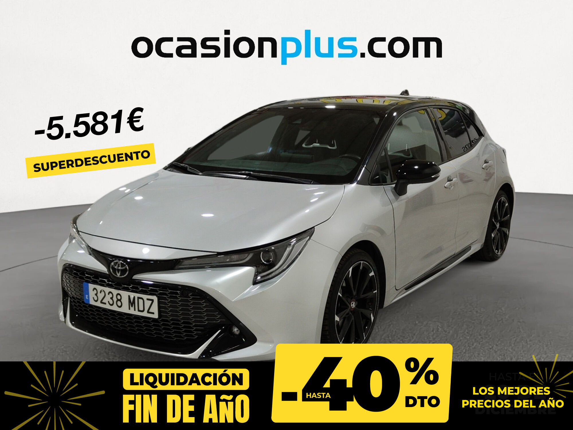 TOYOTA Corolla (180H GR-SPORT E-CVT 135 kW (184 CV)) en Madrid