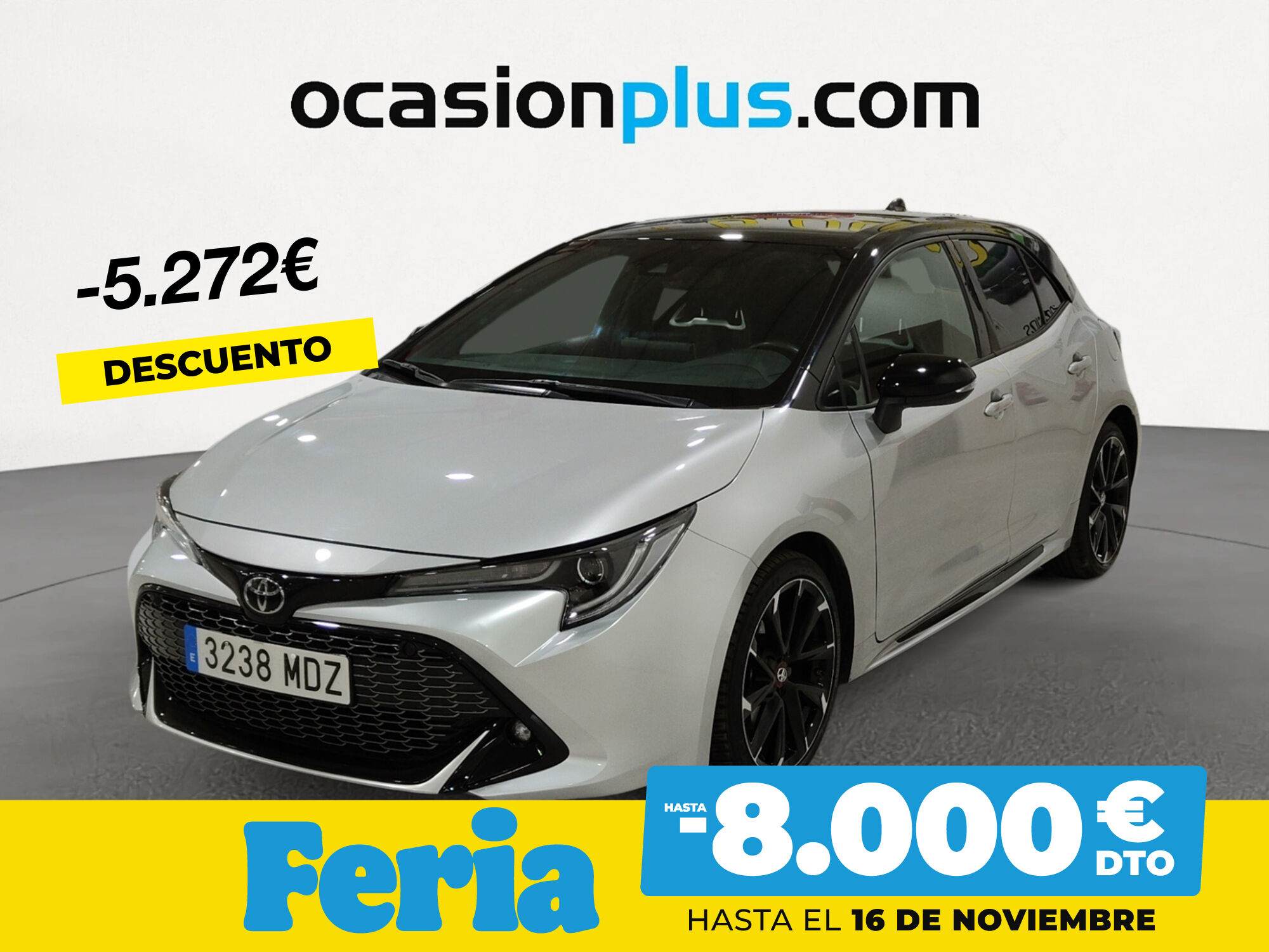 TOYOTA Corolla (180H GR-SPORT E-CVT 135 kW (184 CV)) en Madrid