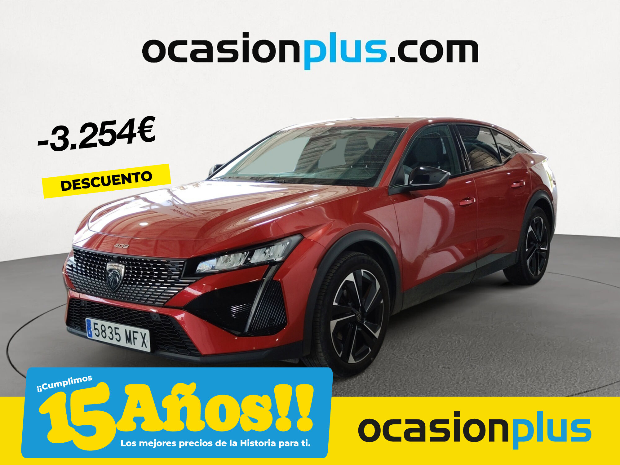 PEUGEOT 408 (Puretech 130 Allure Pack EAT8 96 kW (130 CV)) en Madrid