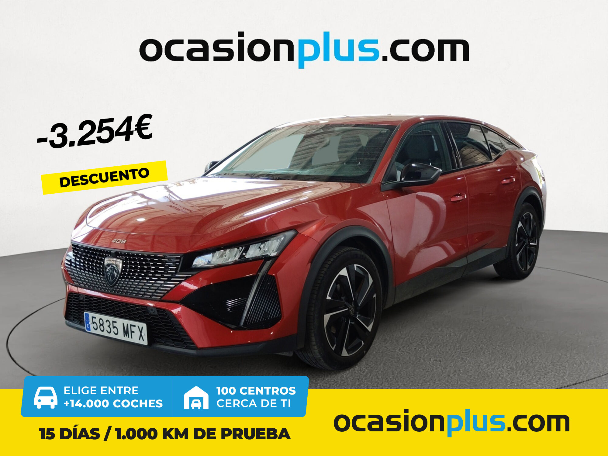 PEUGEOT 408 (Puretech 130 Allure Pack EAT8 96 kW (130 CV)) en Madrid