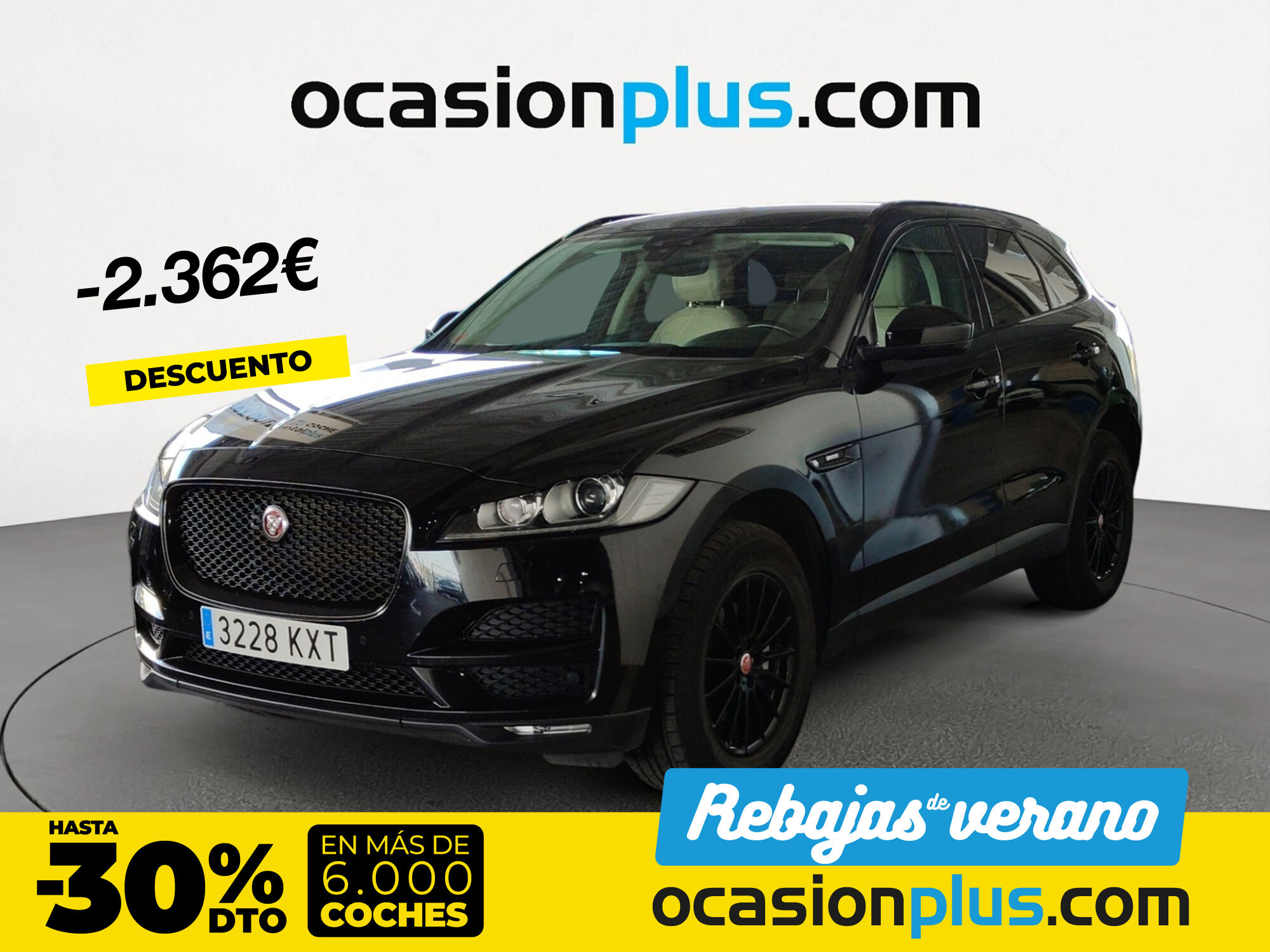 JAGUAR F-Pace (2.0L i4D Prestige Auto 132 kW (180 CV)) en Madrid