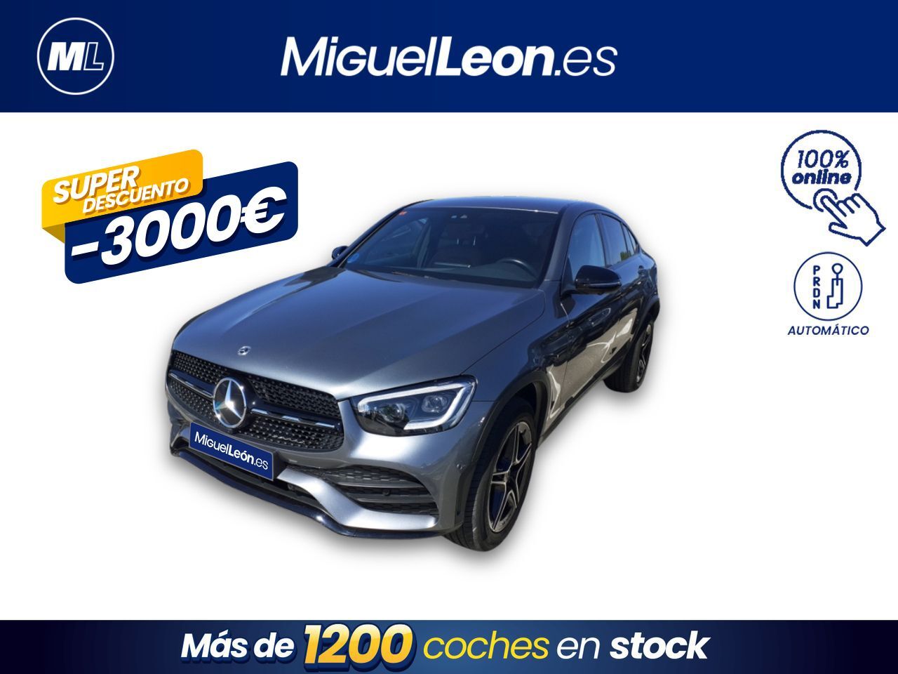 MERCEDES Clase GLC (GLC 300 de 4MATIC) en Palmas, Las