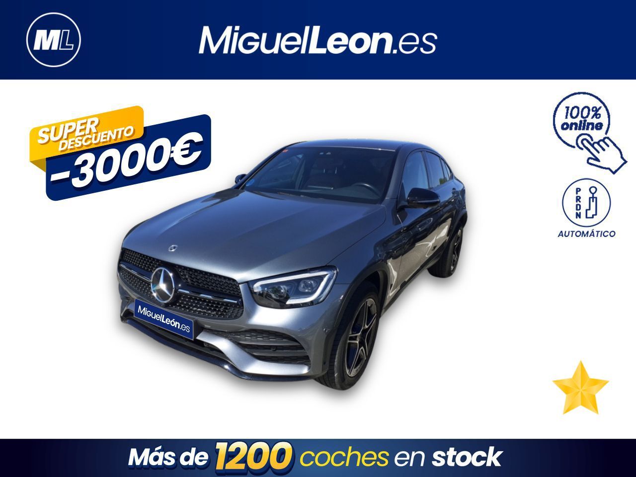 MERCEDES Clase GLC (GLC 300 de 4MATIC) en Palmas, Las