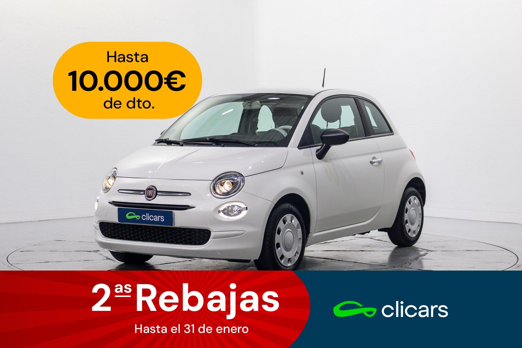 FIAT 500 (500 1.0 Hybrid Monotrim 52kW) en Madrid