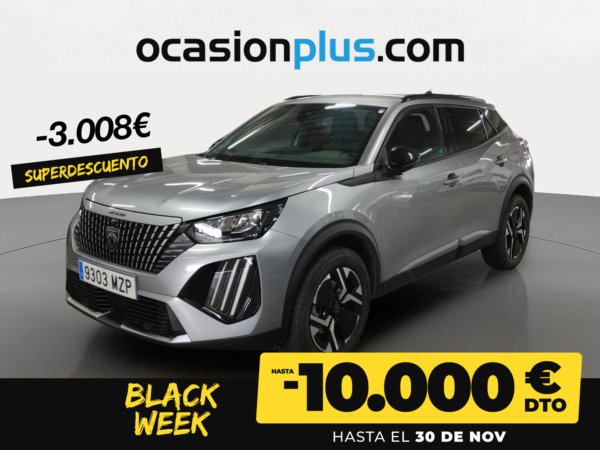 PEUGEOT 2008 (Allure Hybrid eDCS6 107 kW (145 CV)) en Madrid