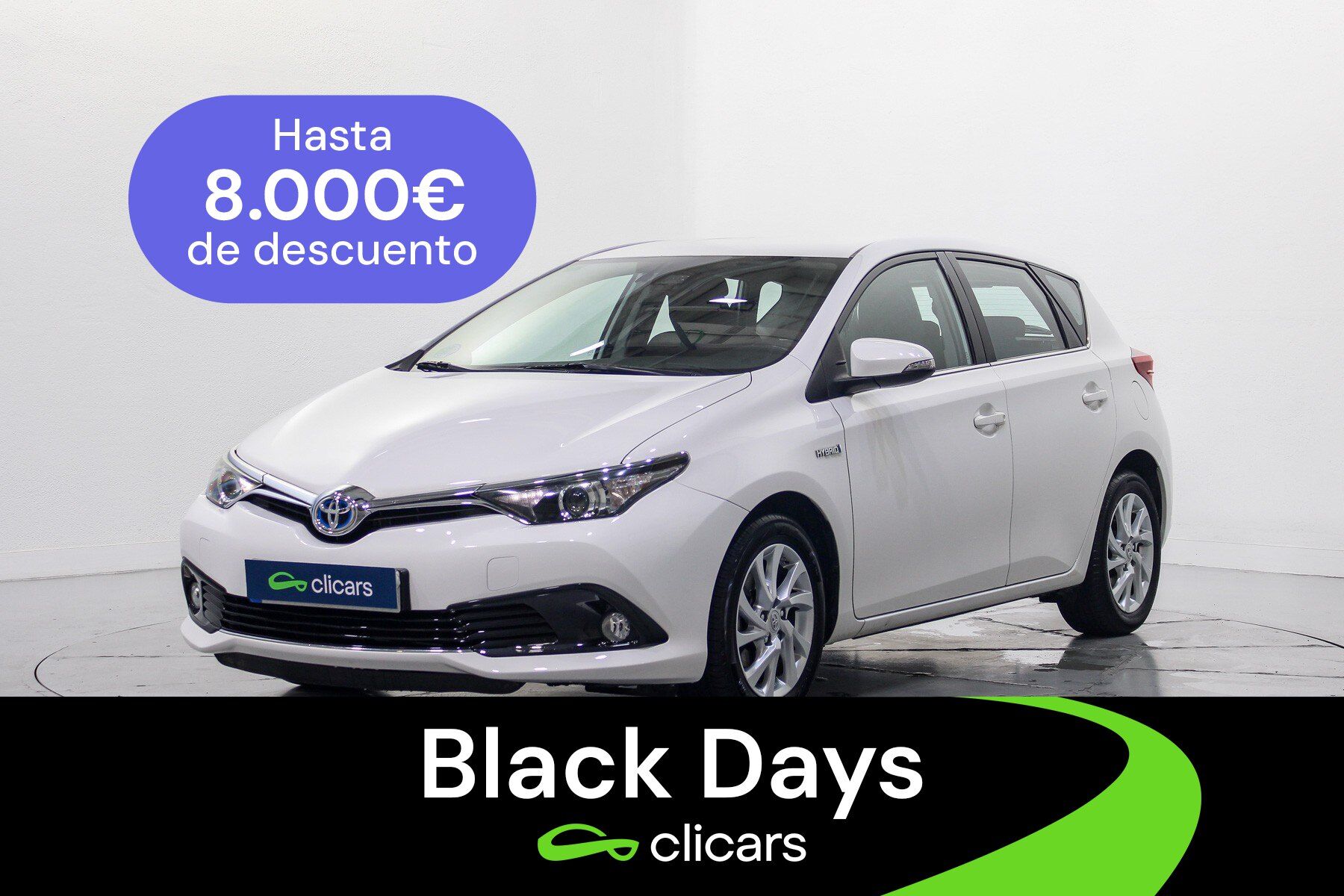 TOYOTA Auris (Auris hybrid 140H Active) en Madrid