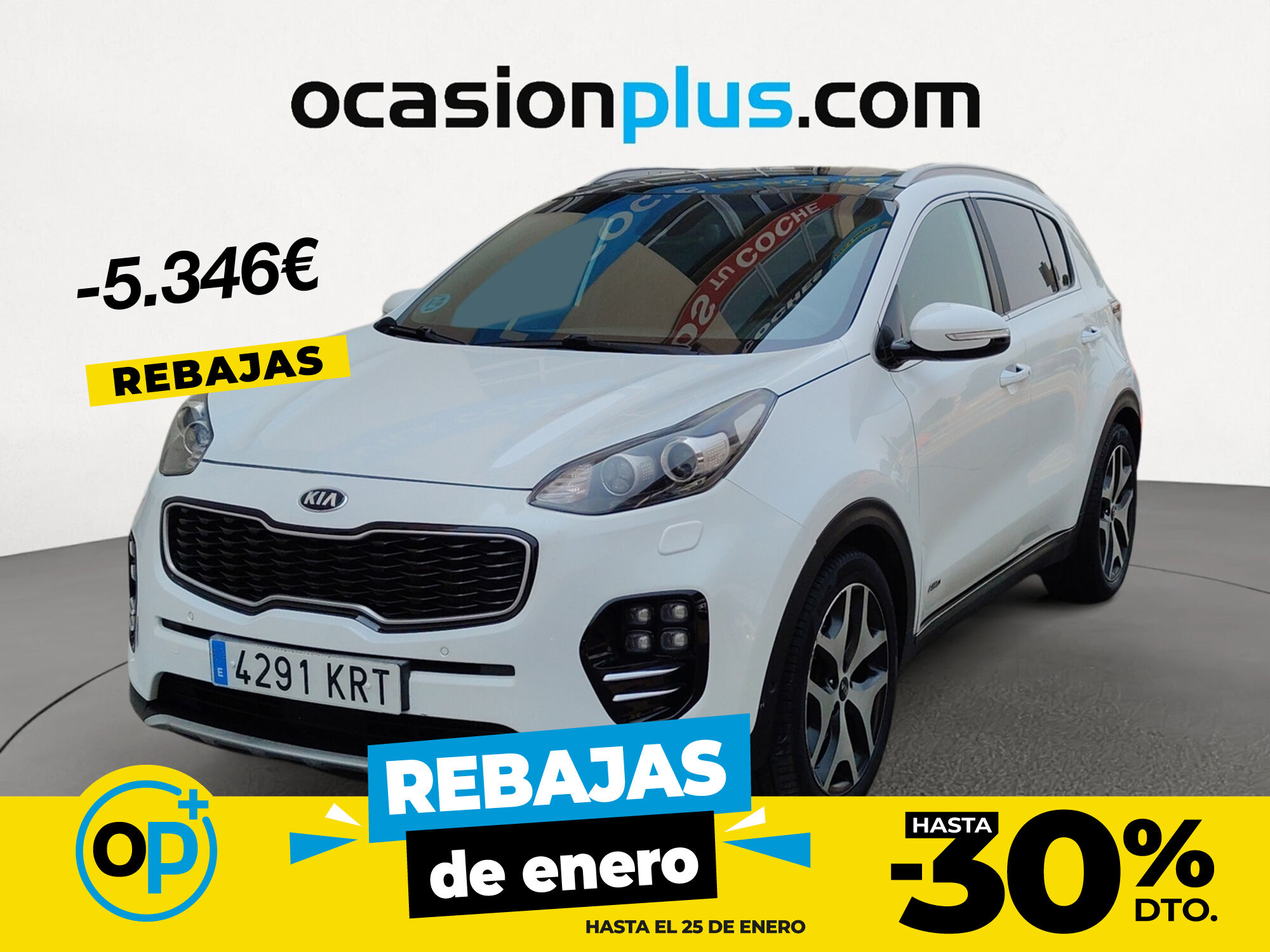 KIA Sportage (2.0 CRDi VGT GT Line Plus 4x4 136 kW (185 CV)) en Madrid