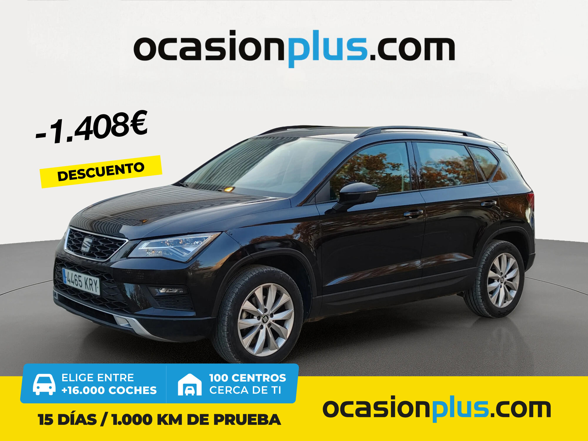 SEAT Ateca (1.0 TSI S&S Ecomotive Style Plus Nav 85 kW (115 CV)) en Madrid