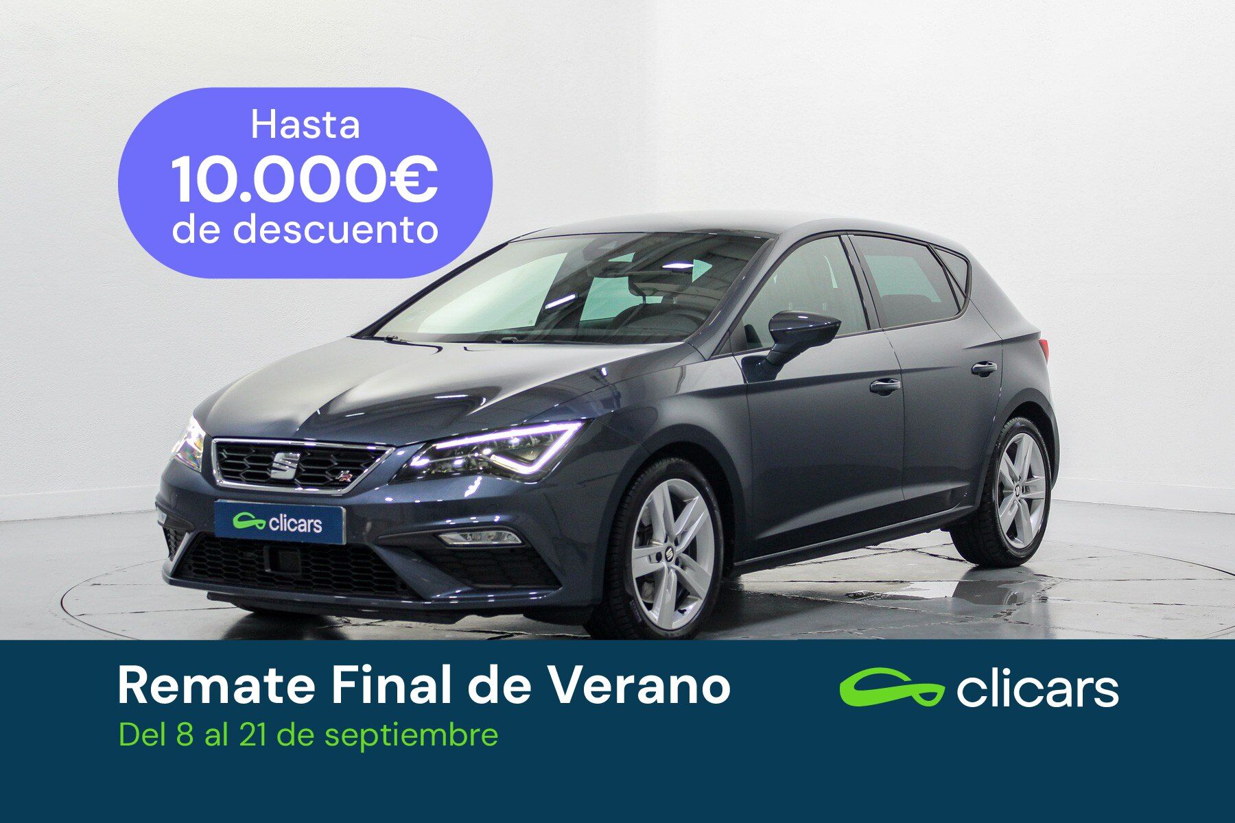 SEAT León (León 1.5 EcoTSI S&S DSG7 FR Fast Edition 150) en Madrid