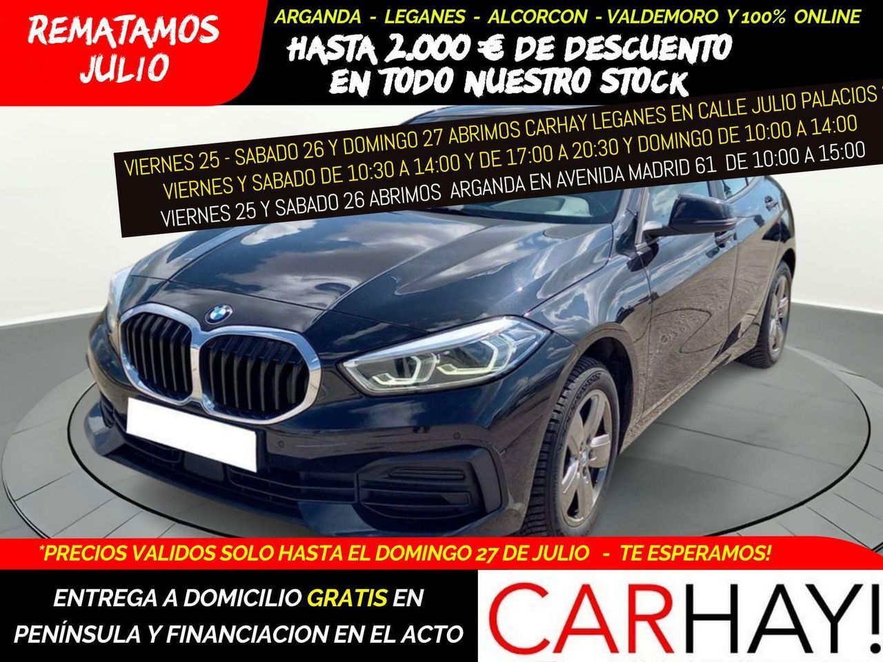 BMW Serie 1 (116 d AdBlue Model Advantage Business) en Madrid