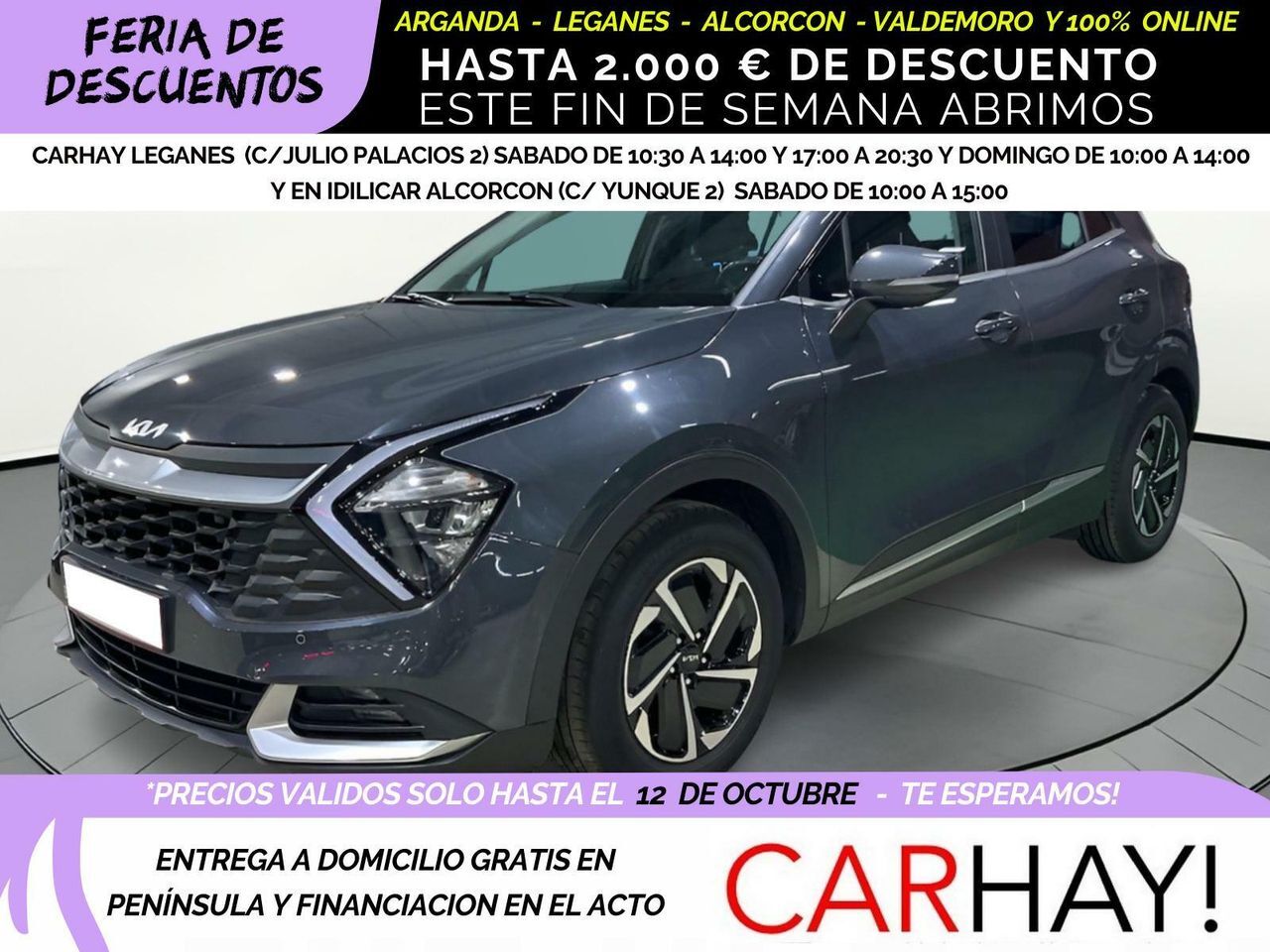 KIA Sportage (1.6 CRDI 115 PULSE) en Madrid
