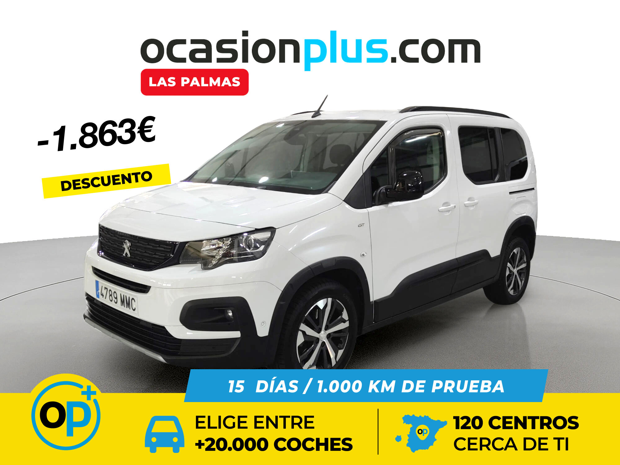 PEUGEOT Rifter (BlueHDi 100 GT Business Standard 73 kW (100 CV)) en Palmas,