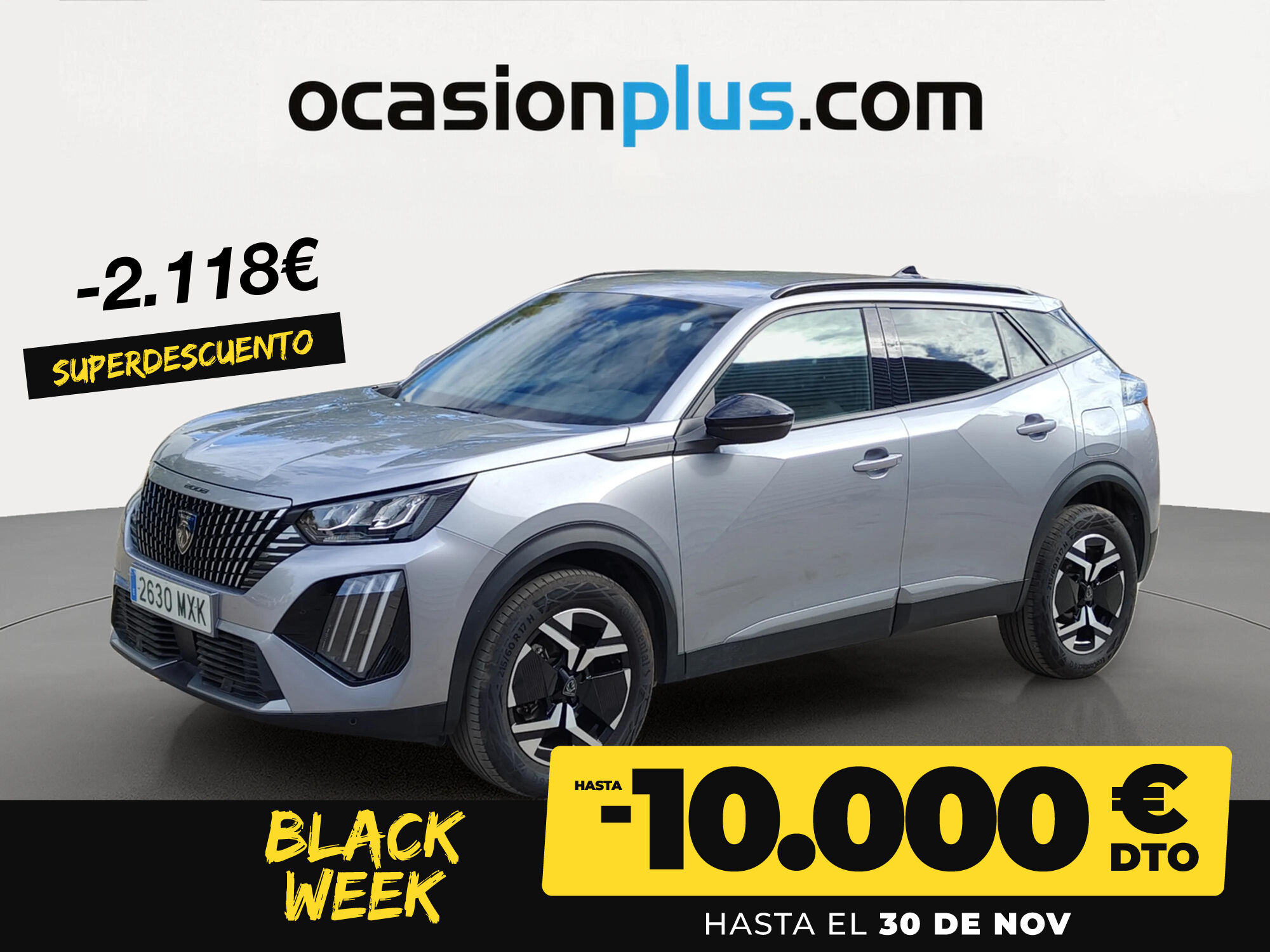 PEUGEOT 2008 (Allure Hybrid eDCS6 100 kW (136 CV)) en Madrid