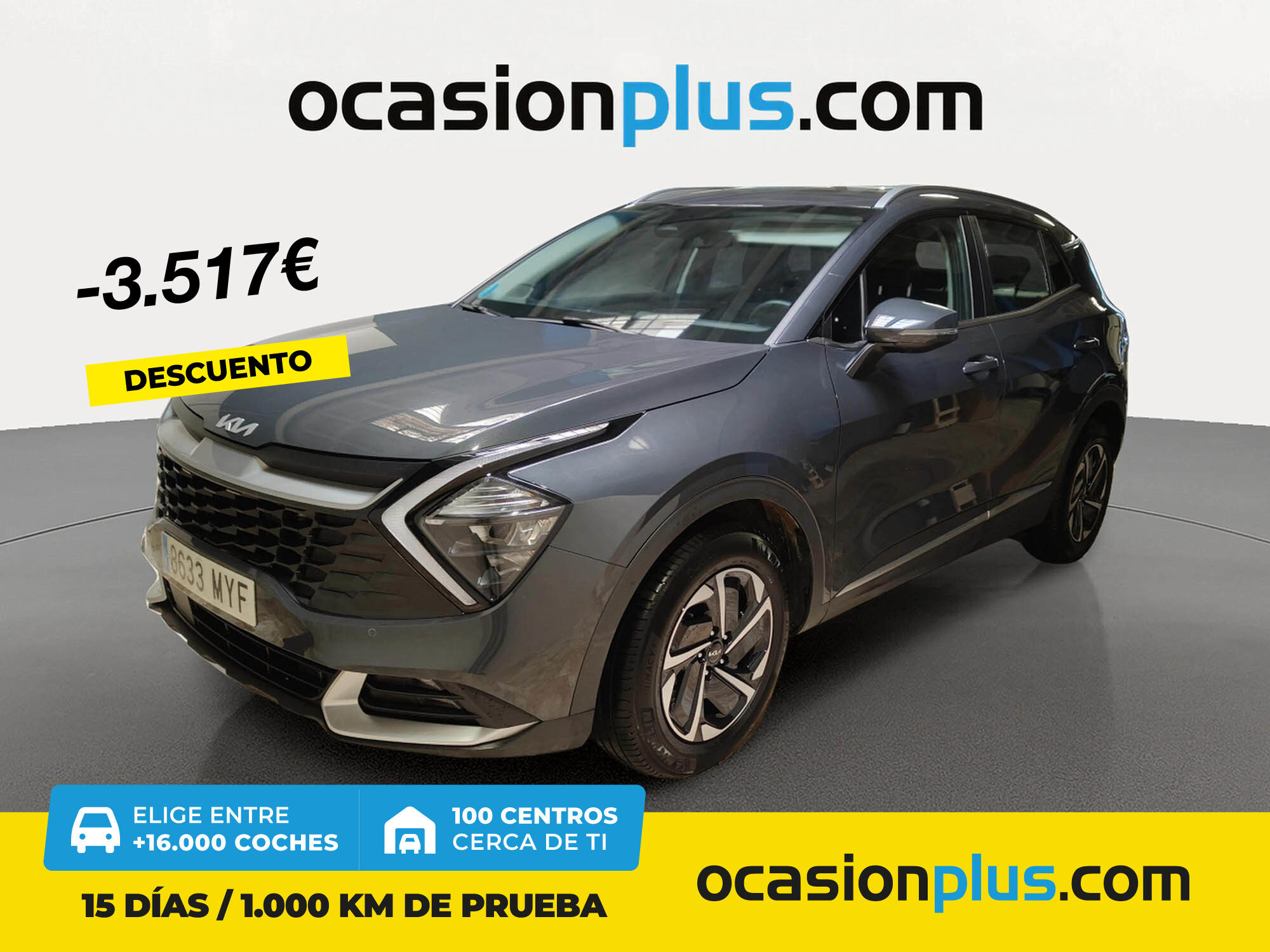 KIA Sportage (1.6 T-GDi HEV Drive 4x2 158 kW (215 CV)) en Madrid