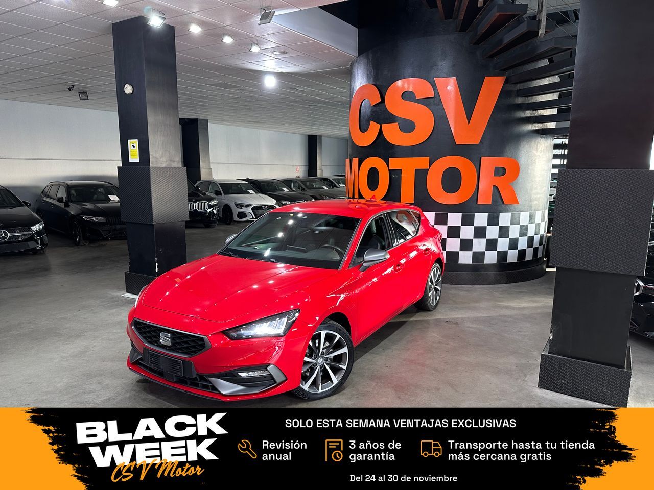 SEAT León (1.4 e-Hybrid DSG-6 S&S FR) en Madrid