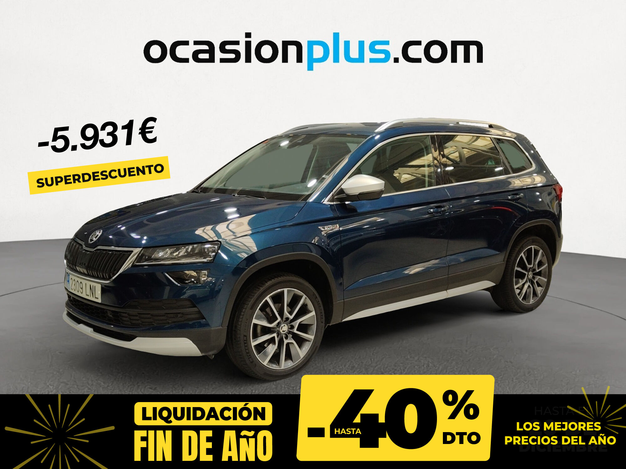 SKODA Karoq (1.5 TSI ACT Scout DSG 110 kW (150 CV)) en Madrid