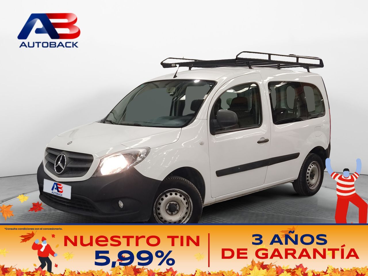 MERCEDES Citan (109 CDI Tourer Plus Largo) en Madrid