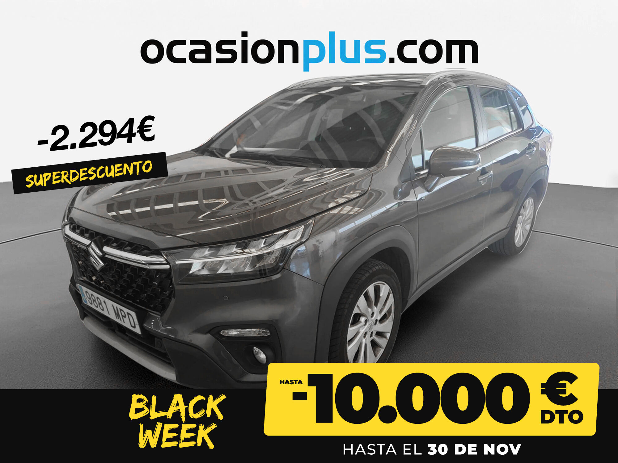 SUZUKI S-Cross (1.4T Mild Hybrid S2 4WD 95 kW (129 CV)) en Madrid