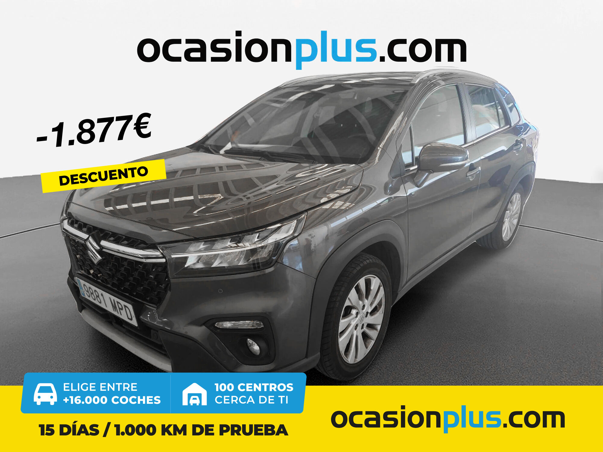 SUZUKI S-Cross (1.4T Mild Hybrid S2 4WD 95 kW (129 CV)) en Madrid