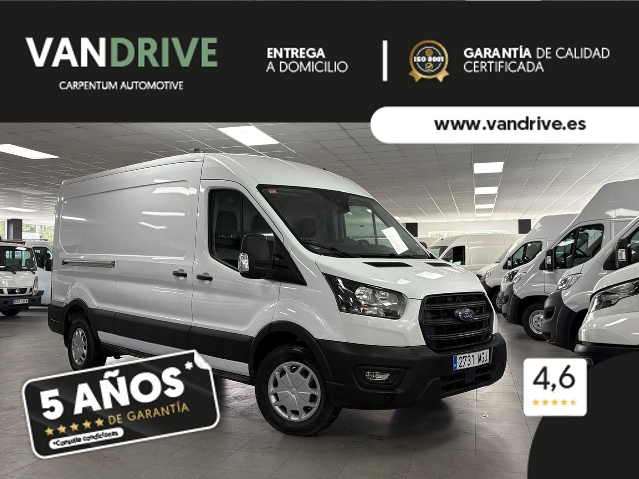 FORD Transit (L3H2T	350 96KW L3H2 VAN TREND FWD) en Lugo