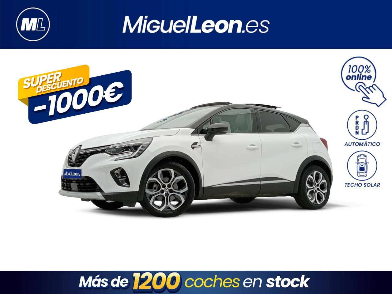 RENAULT Captur (Zen E-TECH Híbrido enchufable 160cv) en Palmas, Las