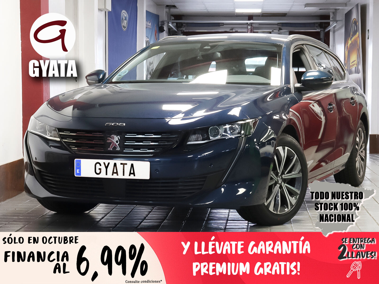 PEUGEOT 508 (BlueHDI 130 S&S Allure 96 kW (130 CV)) en Madrid