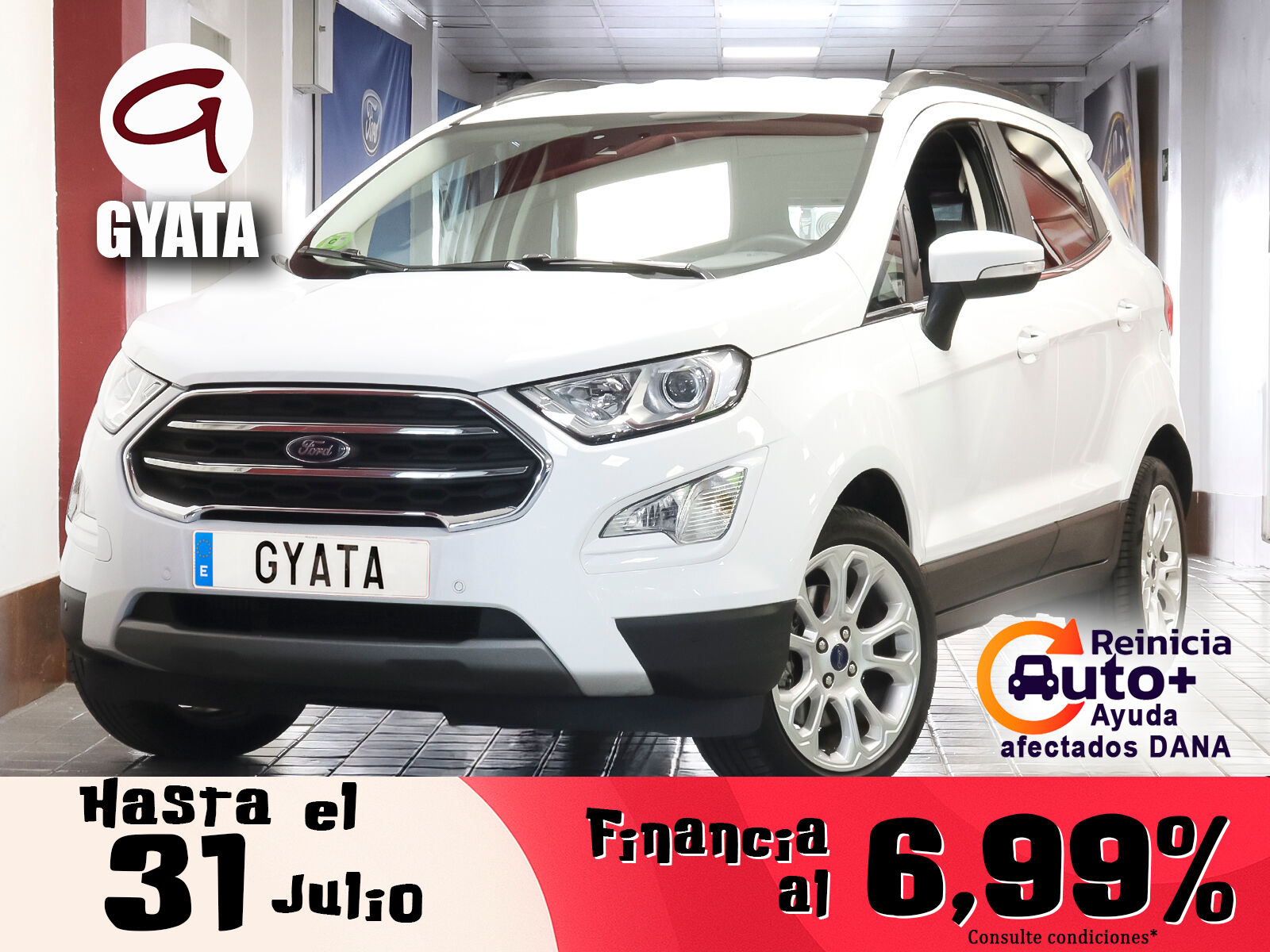 FORD EcoSport (1.0T EcoBoost S&S Titanium 92 kW (125 CV)) en Madrid