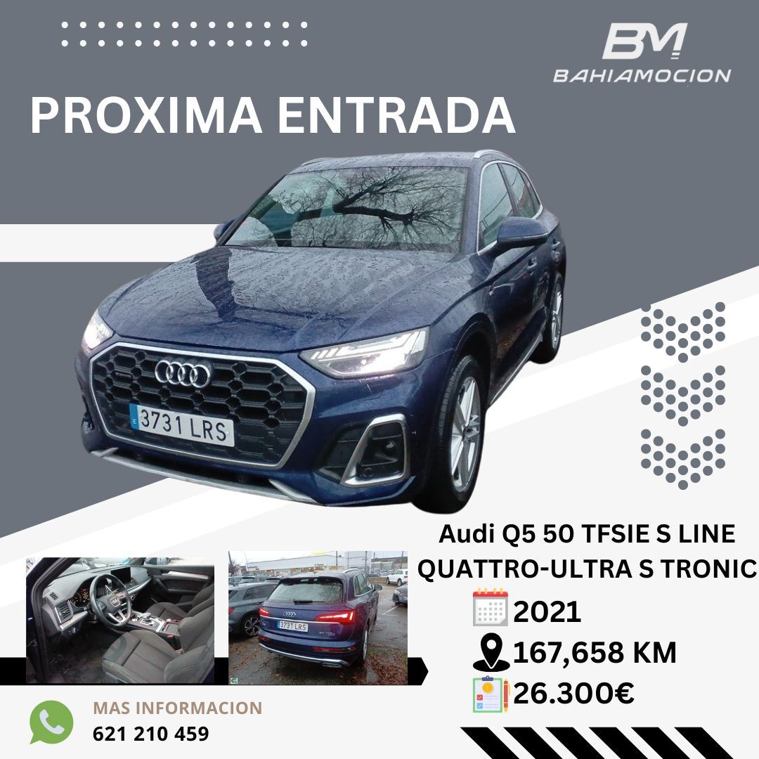 AUDI Q5 (50 TFSIe S line quattro-ultra S tronic) en Cádiz