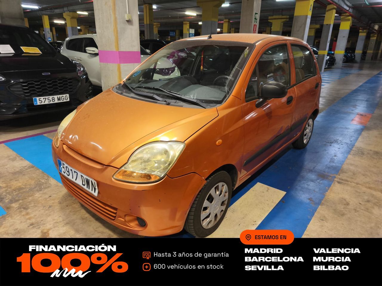 CHEVROLET Matiz (0.8 S) en Madrid