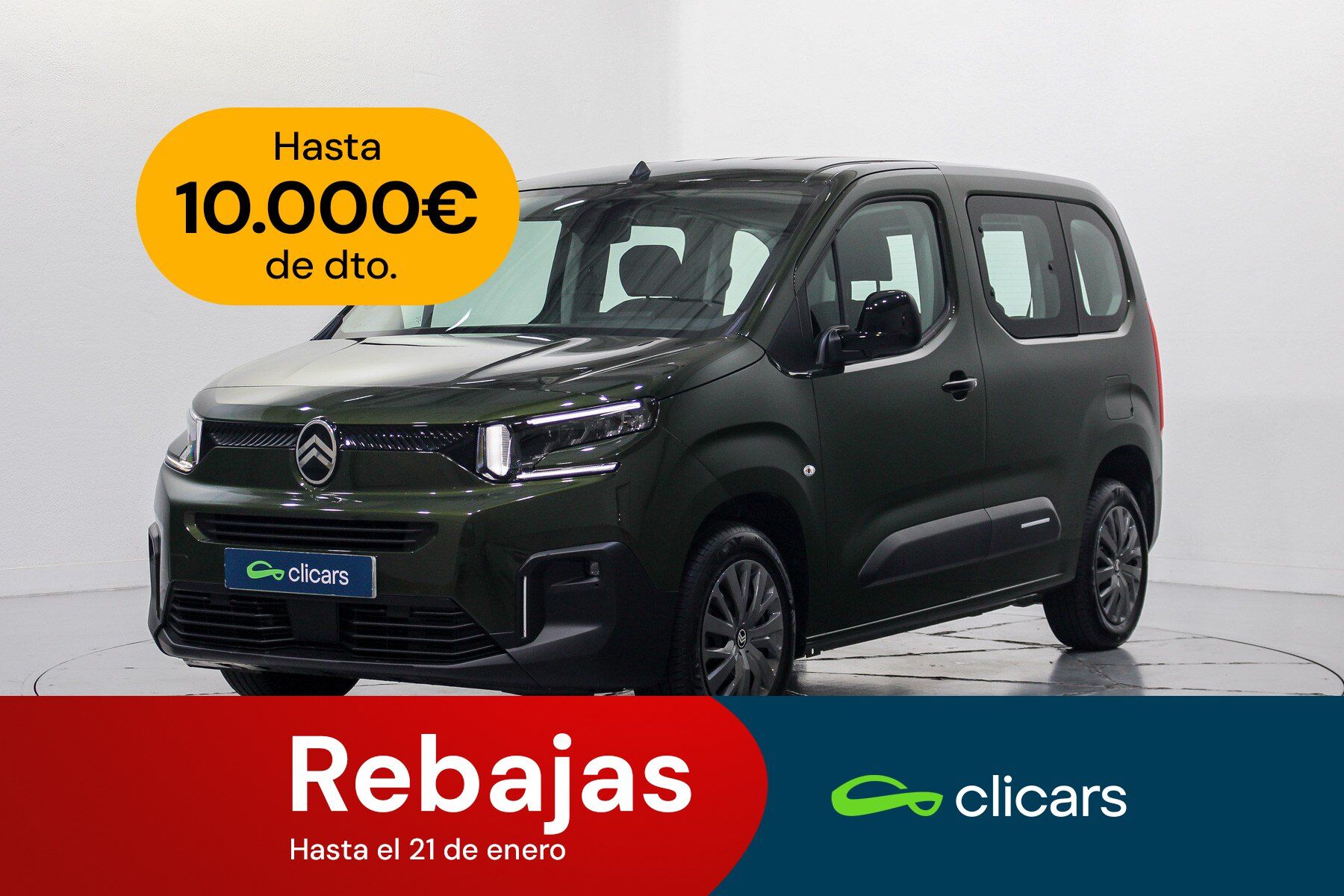 CITROEN Berlingo (Berlingo BlueHDi S&S Talla M Plus 100) en Madrid