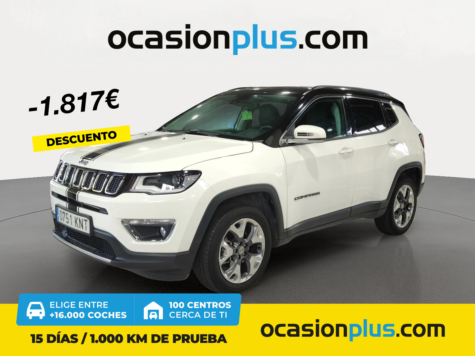 JEEP Compass (1.4 Multiair Limited 4x4 AD Auto 125 kW (170 CV)) en Madrid