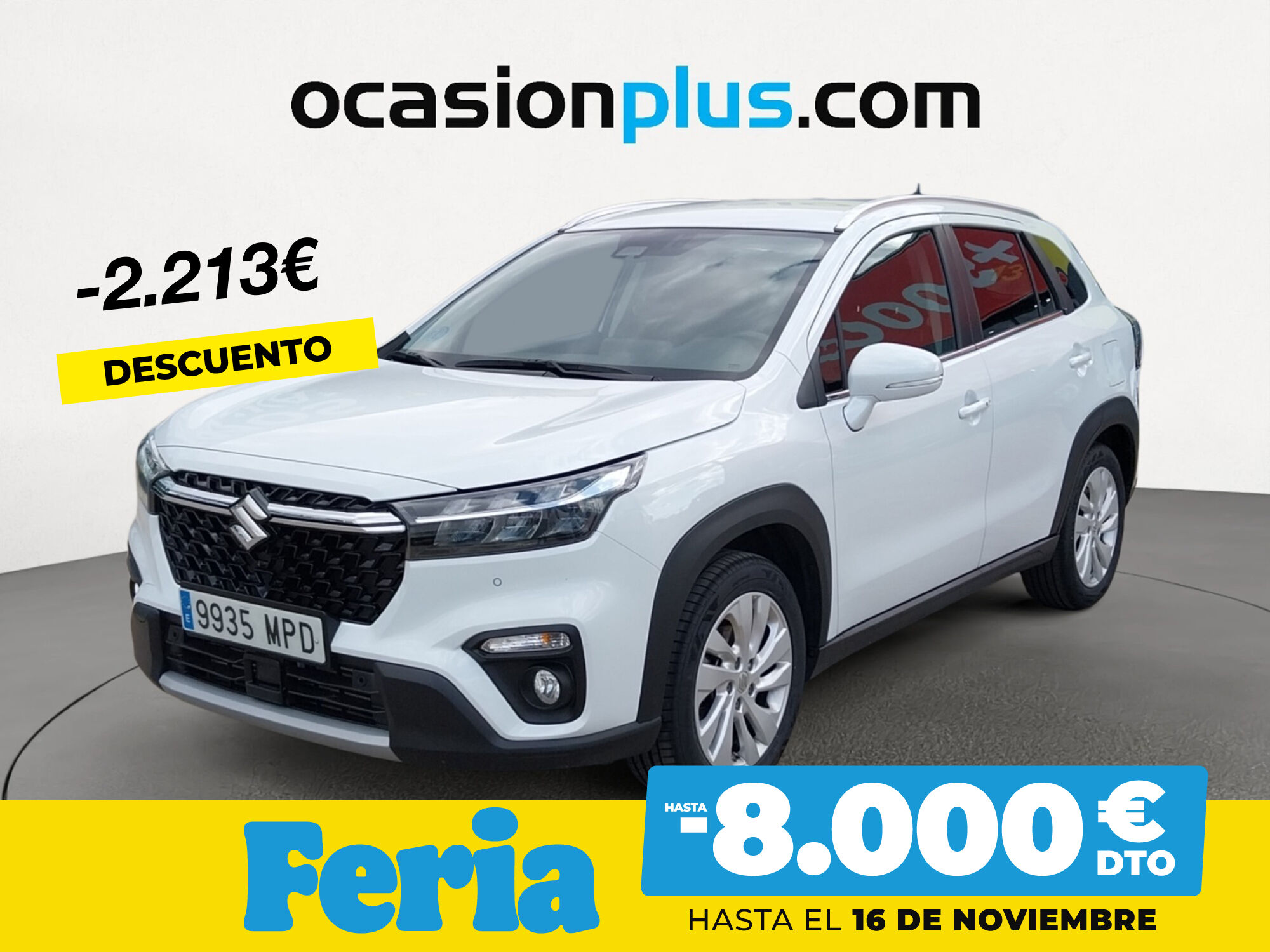 SUZUKI S-Cross (1.4T Mild Hybrid S2 4WD 95 kW (129 CV)) en Madrid
