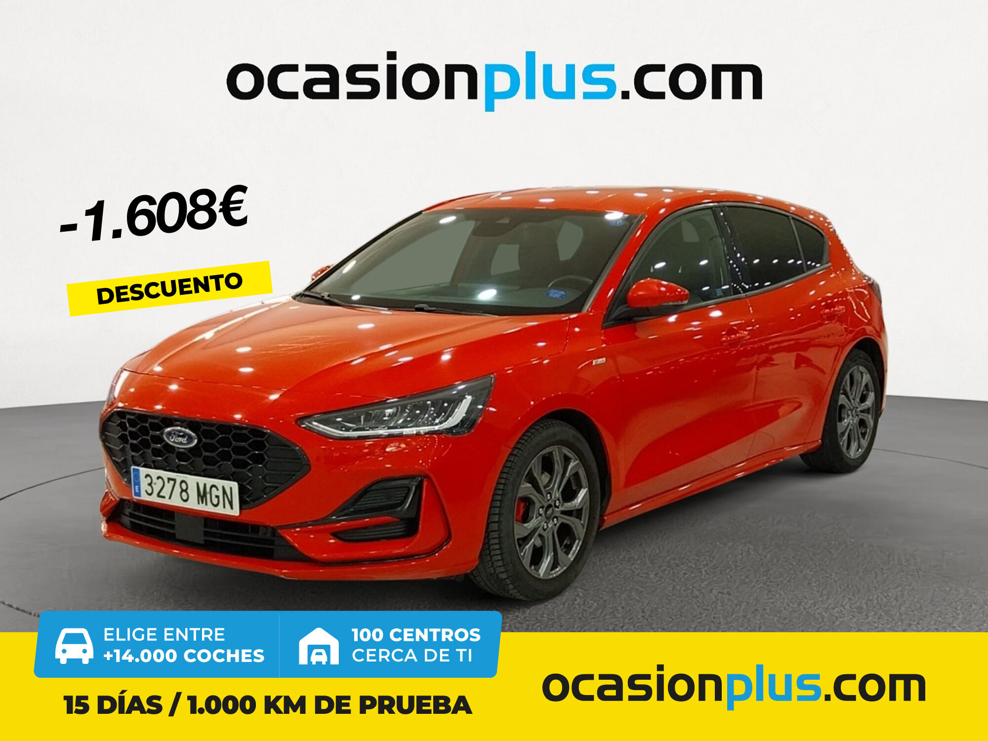 FORD Focus (1.0 Ecoboost MHEV ST-Line 92 kW (125 CV)) en Madrid