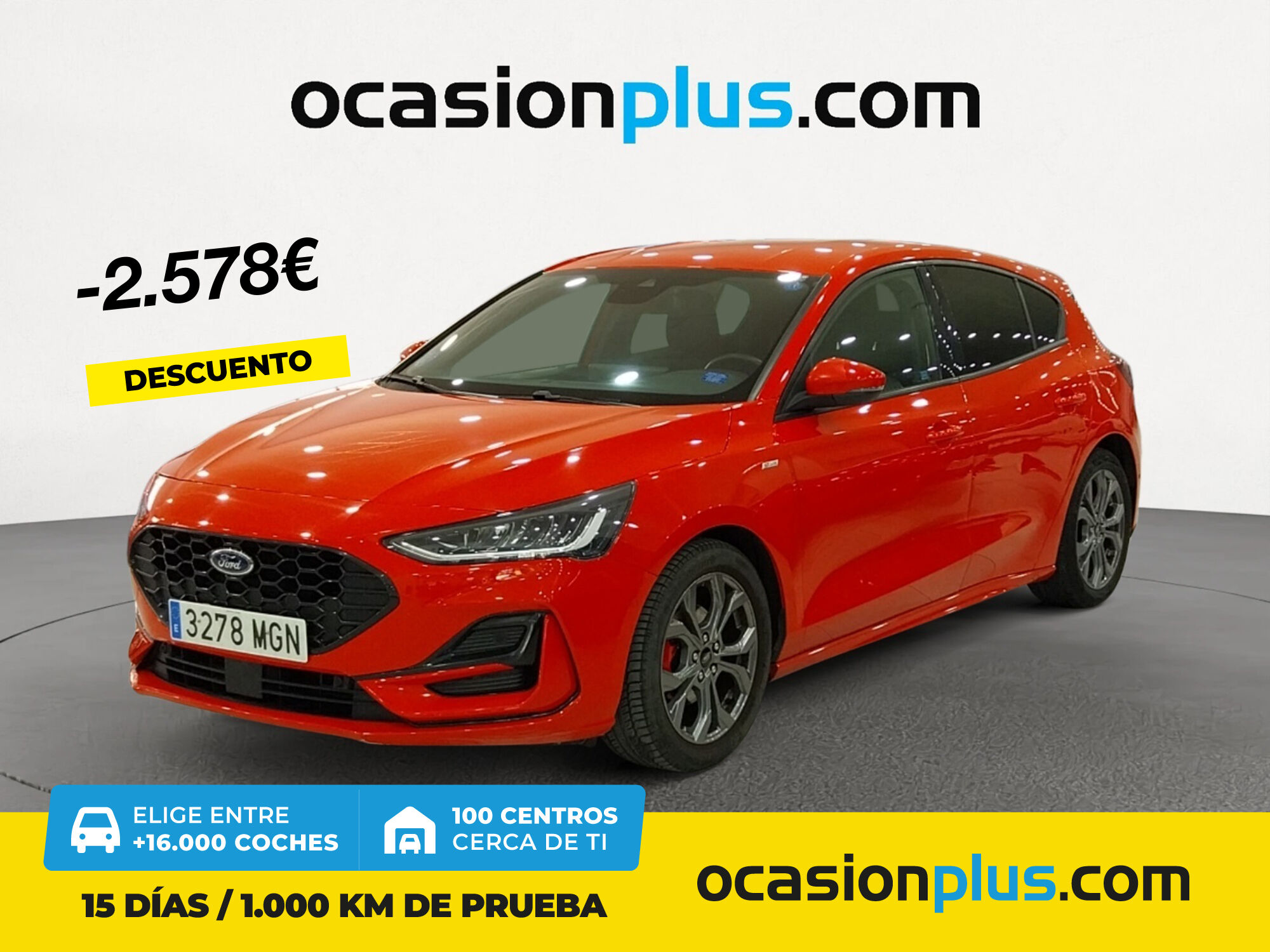 FORD Focus (1.0 Ecoboost MHEV ST-Line 92 kW (125 CV)) en Madrid