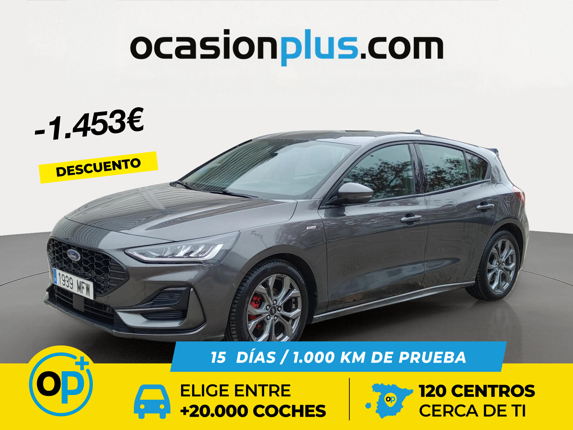 FORD Focus (1.0 Ecoboost MHEV ST-Line 92 kW (125 CV)) en Madrid