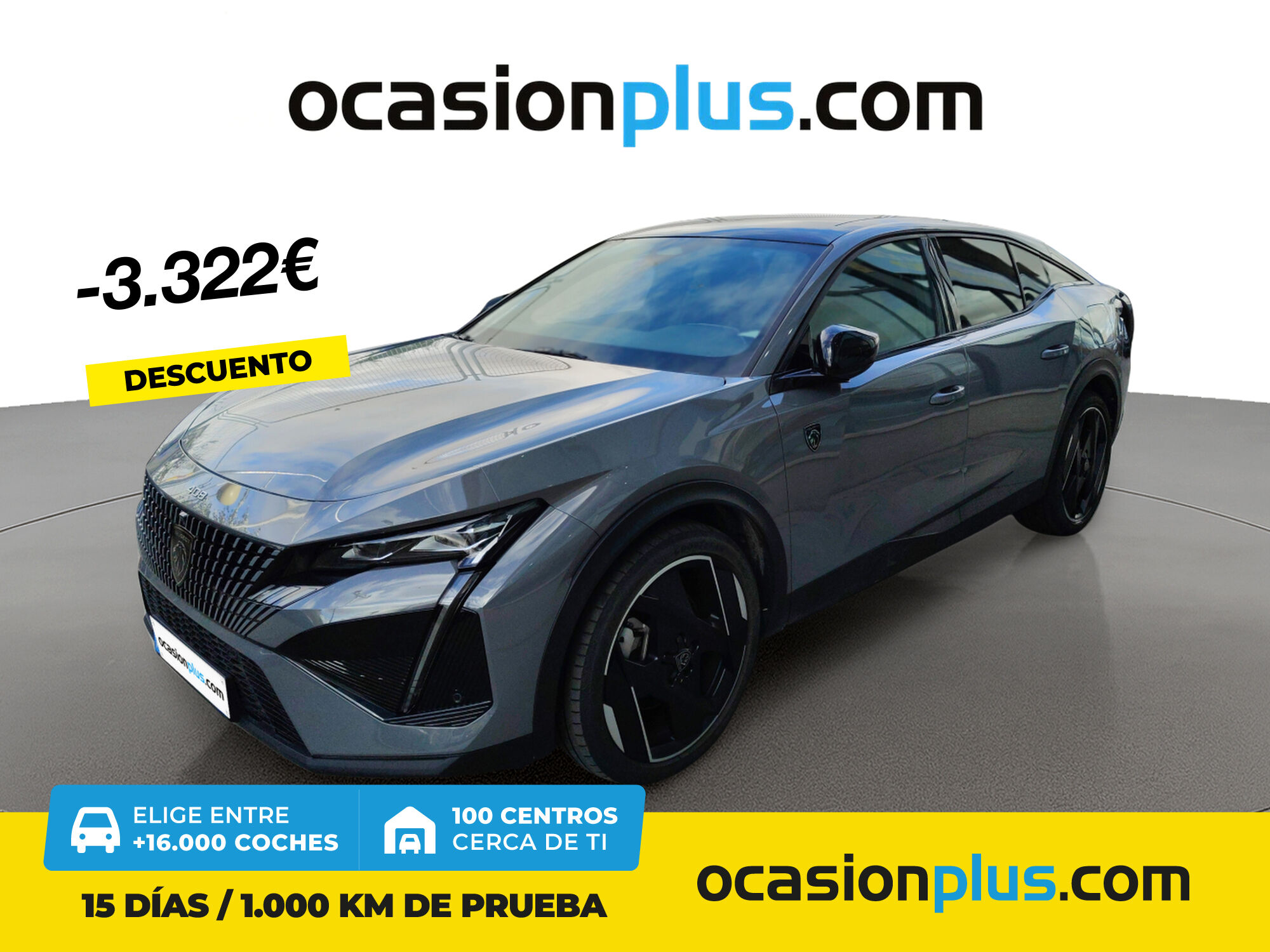 PEUGEOT 408 (PHEV 225 GT e-EAT8 165 kW (225CV)) en Madrid