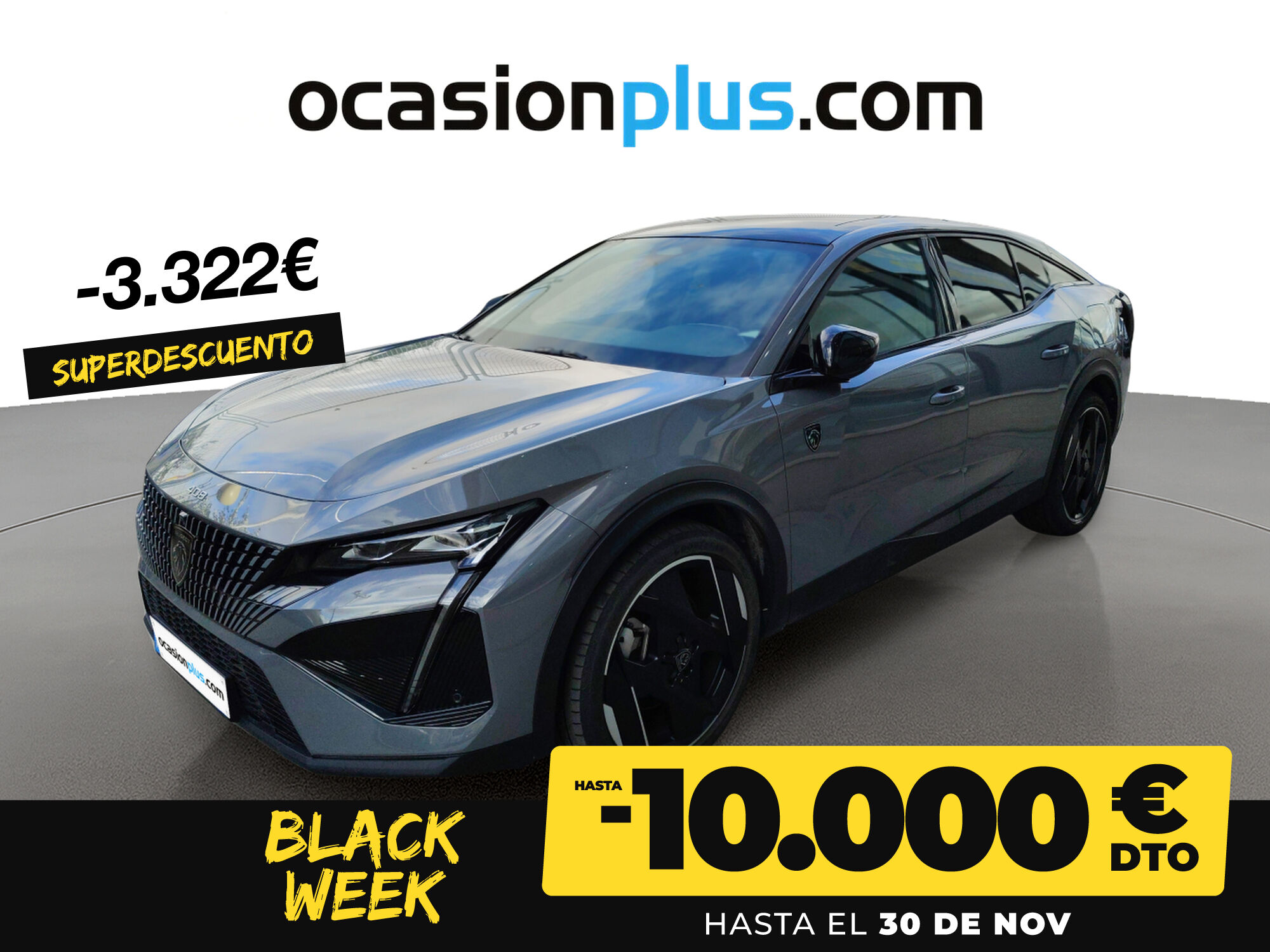 PEUGEOT 408 (PHEV 225 GT e-EAT8 165 kW (225CV)) en Madrid