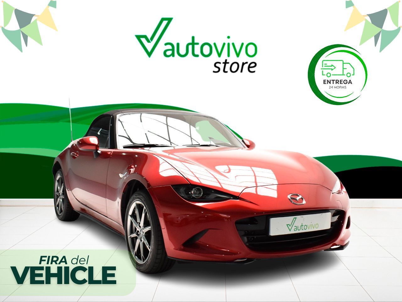MAZDA MX-5 (ST EXCLUSIVE LINE 1.5 SKYACTIV-G 97KW 132CV 2P) en Barcelona