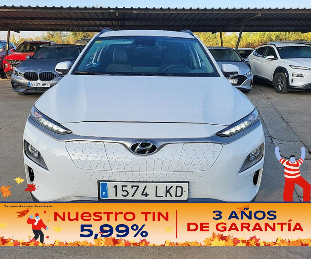 HYUNDAI Kona (EV 150kW Tecno) en Madrid