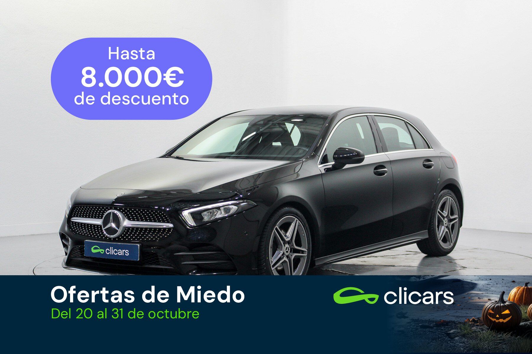 MERCEDES Clase A (A 200d 8G-DCT) en Madrid