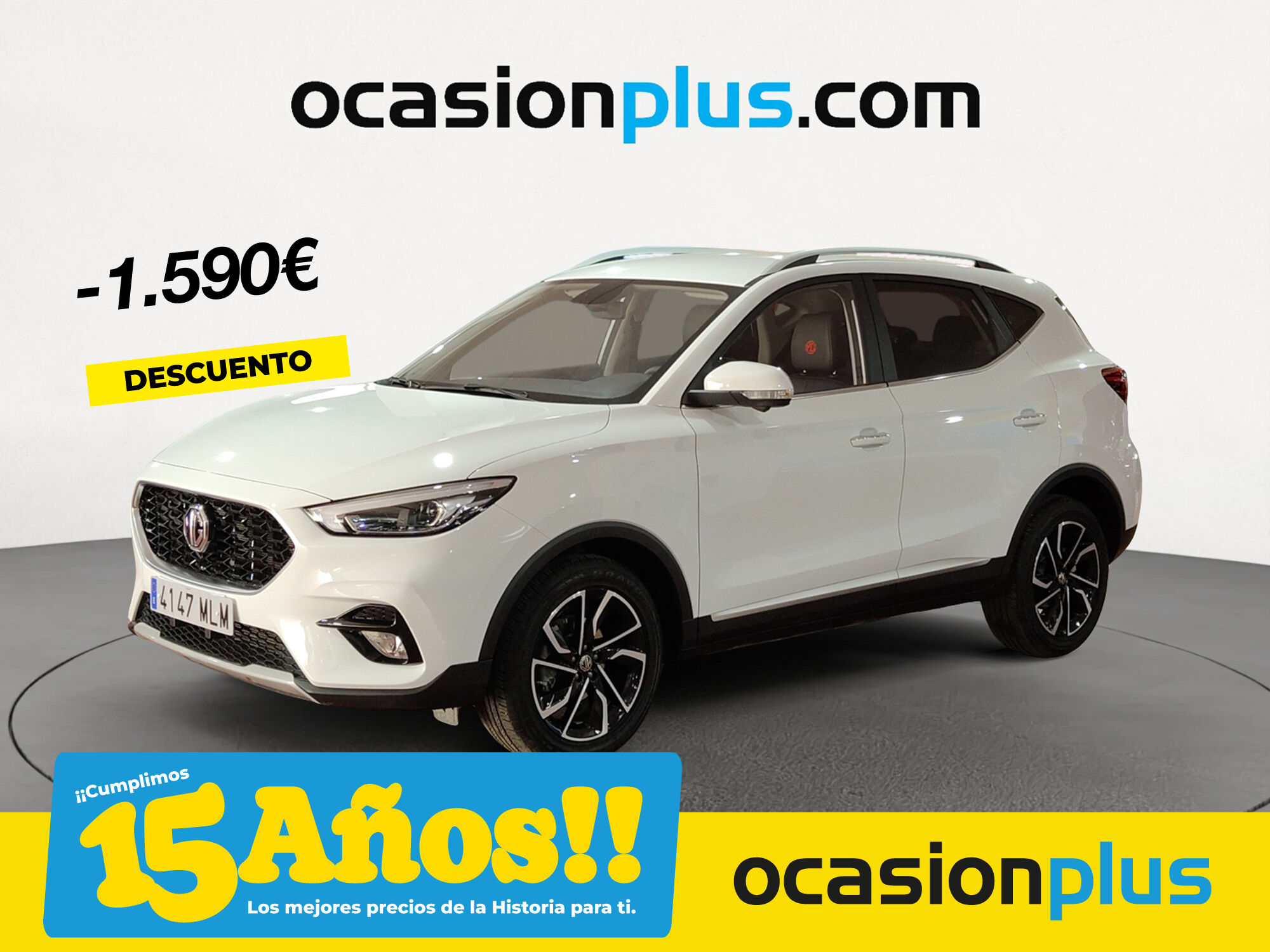 MG ZS (1.5 Luxury 78 kW (106 CV)) en Madrid