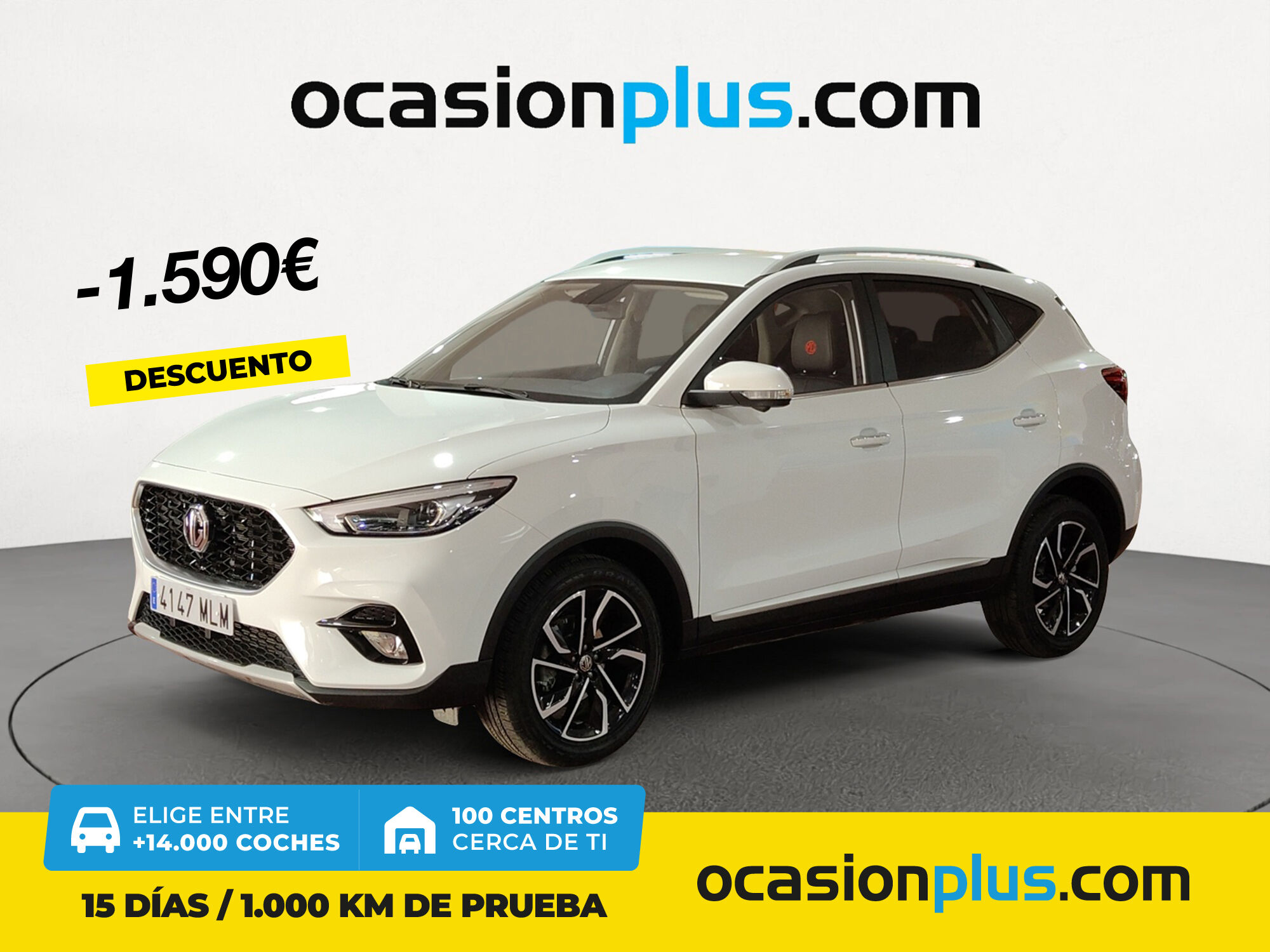 MG ZS (1.5 Luxury 78 kW (106 CV)) en Madrid