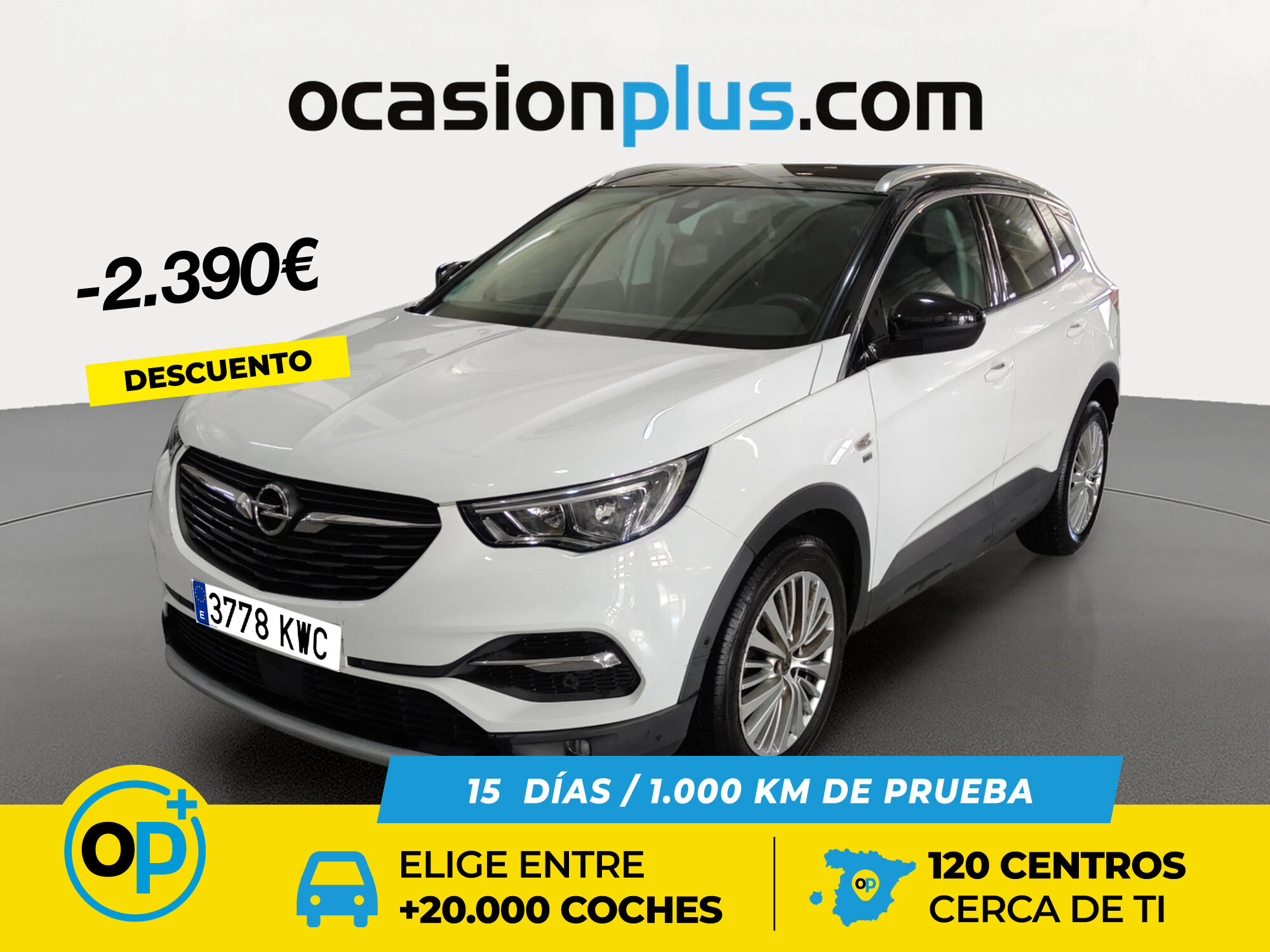 OPEL Grandland X (1.2 Turbo S&S Design Line Auto 96 kW (130 CV)) en Madrid