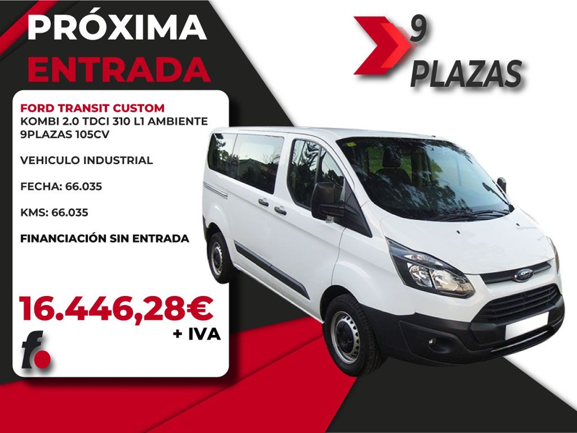 Imagen de FORD Transit Custom