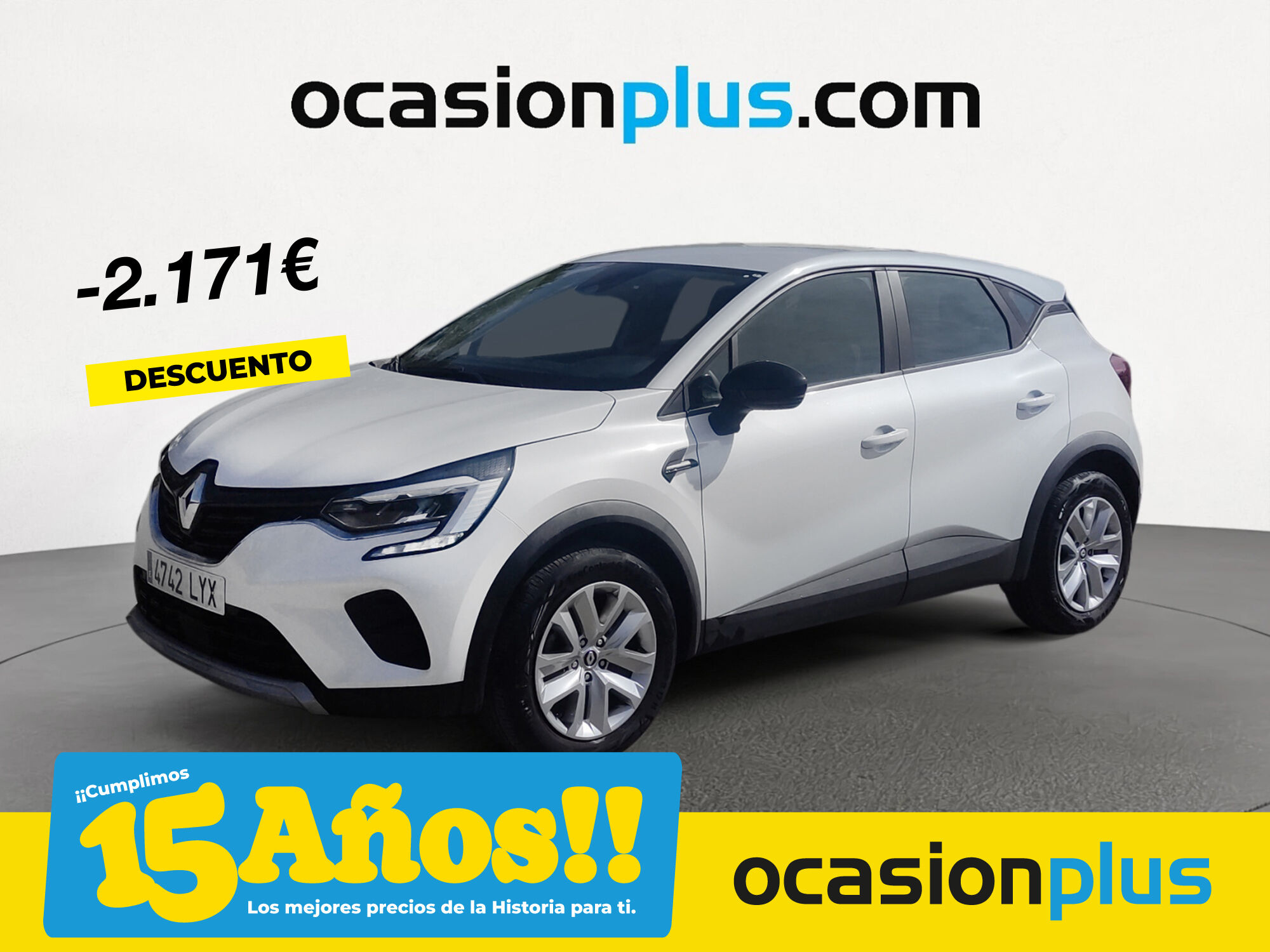 RENAULT Captur (Intens TCe GLP 74 kW (100 CV)) en Madrid